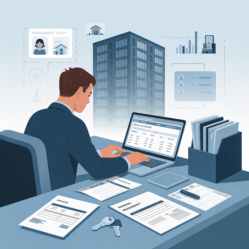 Carte immobilière G pour la gestion