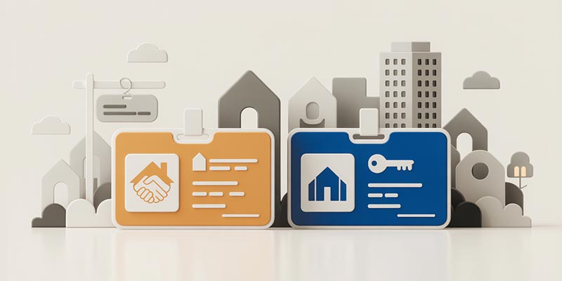 Carte immobilière professionnelle T/G